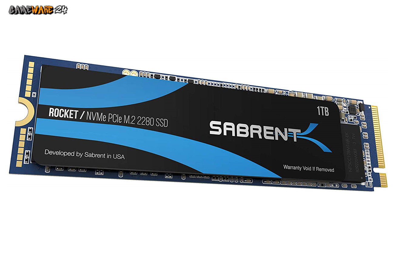 Die preiswerte Sabrent 1 TB M.2 SSD