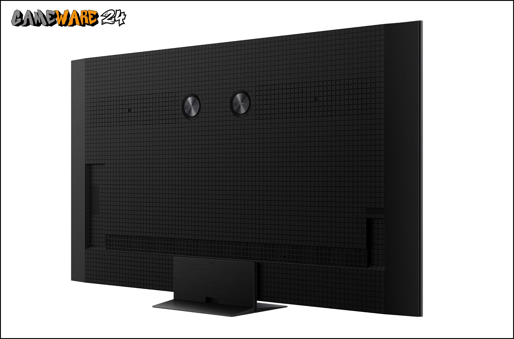 So sieht der TCL 65Q8C von hinten aus.