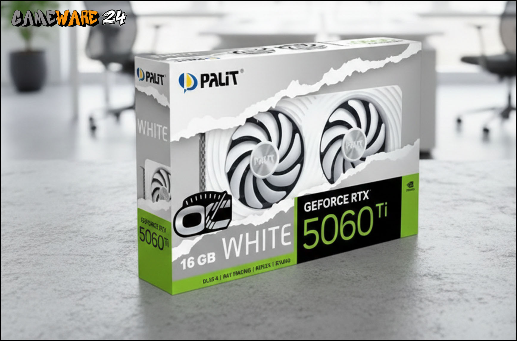 Palit GeForce RTX 5060 Ti 16GB White OC