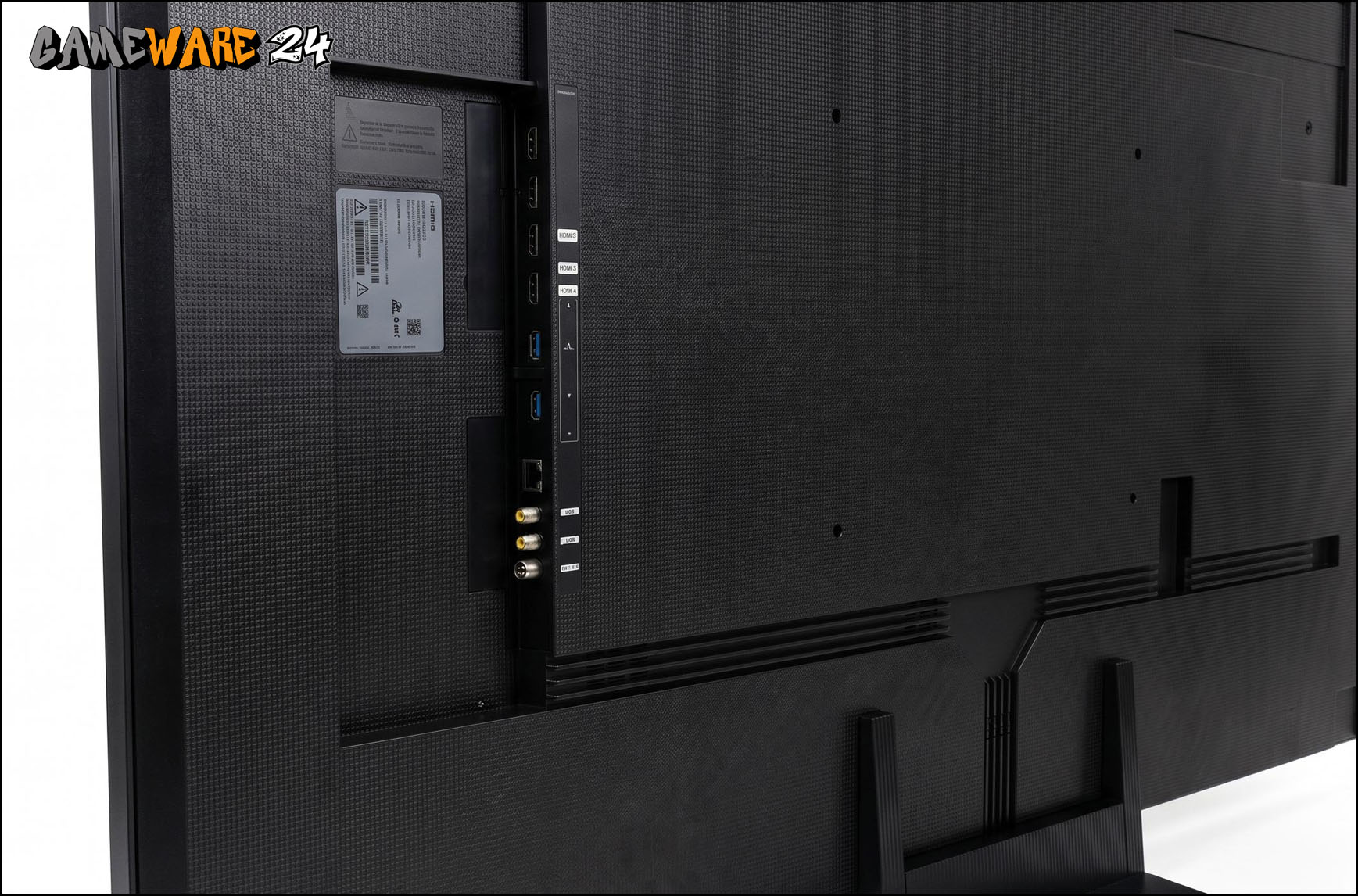 Alle Anschlüsse des GMR6R95H liegen in einer Vertiefung und sind von der rechten Seite aus erreichbar.