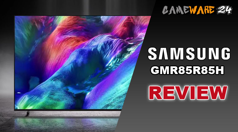 Im Test: Der 85 Zoll große Samsung GMR85R85H Micro-RGB-Fernseher.