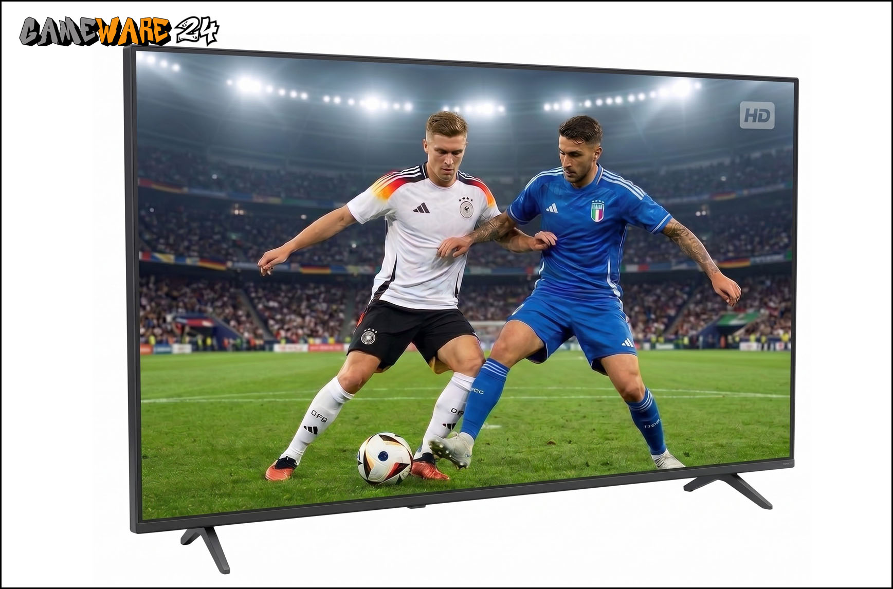 Der 43 Zoll große LG 43QNED7EB3C lässt sich auch gut als Monitor nutzen.