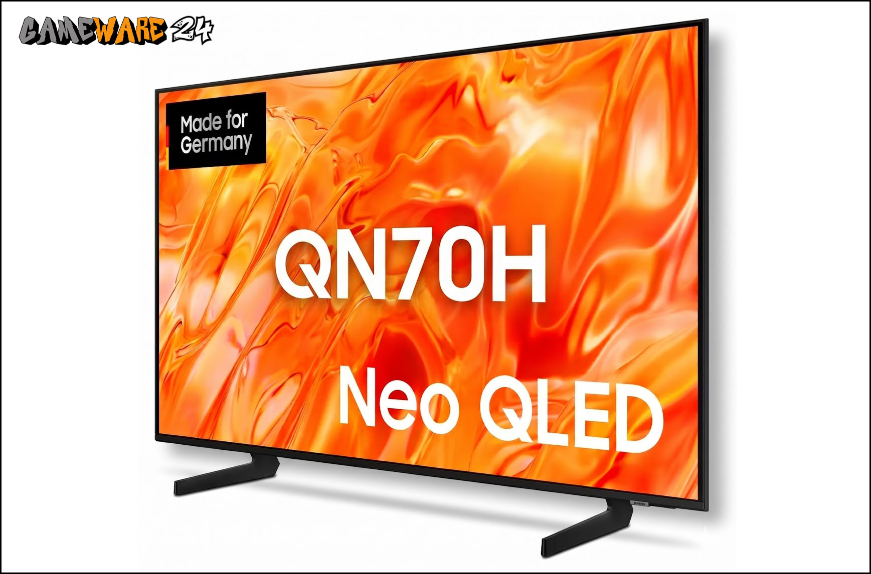 Der 50 Zoll große Samsung GQ50QN70H verfügt über Quantum-Dot- und Mini-LED-Technik, bietet jedoch nur 60 Hertz.