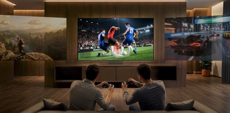 Die Ausstattung des Samsung QN70H Neo QLED Fernsehers