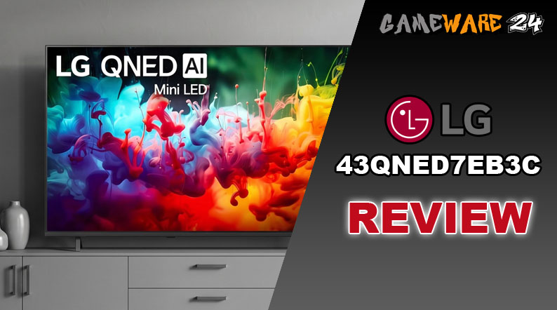 Der 43 Zoll große LG 43QNED7E im Praxistest