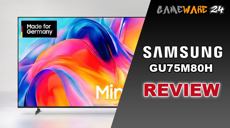 Der 75 Zoll große Samsung M80H Mini LED Fernseher im Test