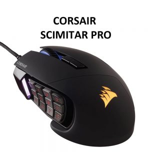 Gamging Maus Corsair Scimitar Pro RGB im Test