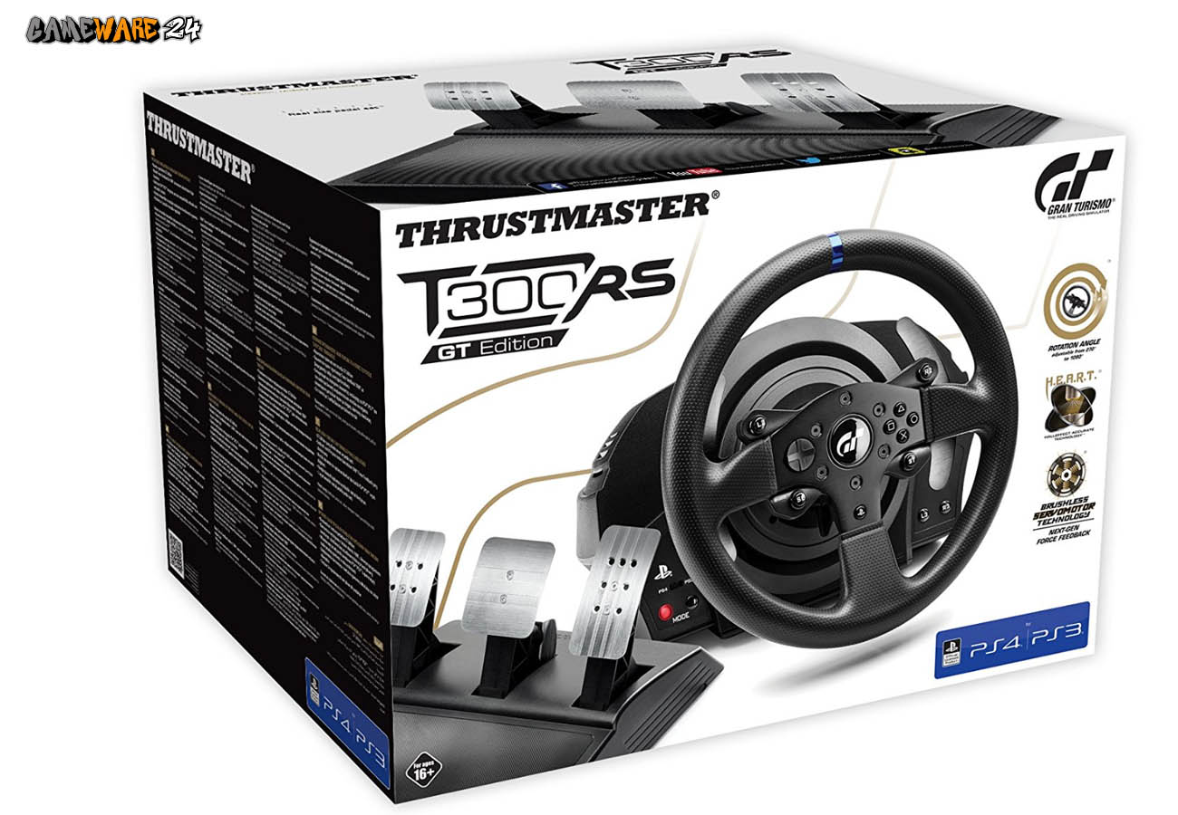 Renn-Lenkrad Thrustmaster T300 RS GT Edition mit Force Feedback