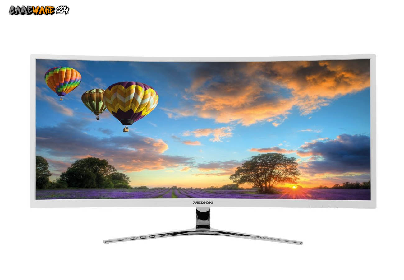 Der Medion AKOYA X58434 Curved Monitor im Test