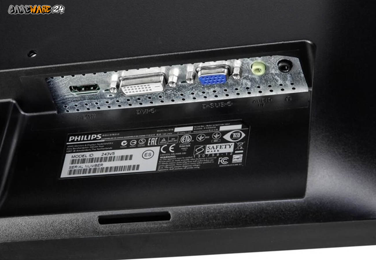 Philips 243V5QHSBA 23,6 Zoll Full HD Monitor