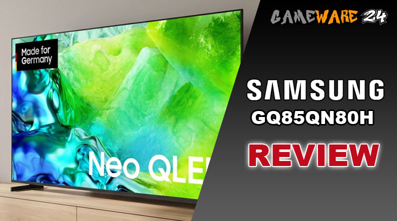 Groß, hell und smart: Wir haben den Samsung GQ85QN80H ausführlich für euch getestet. Kann der 85-Zoll-Gigant mit seiner Neo QLED-Technologie im Review überzeugen?